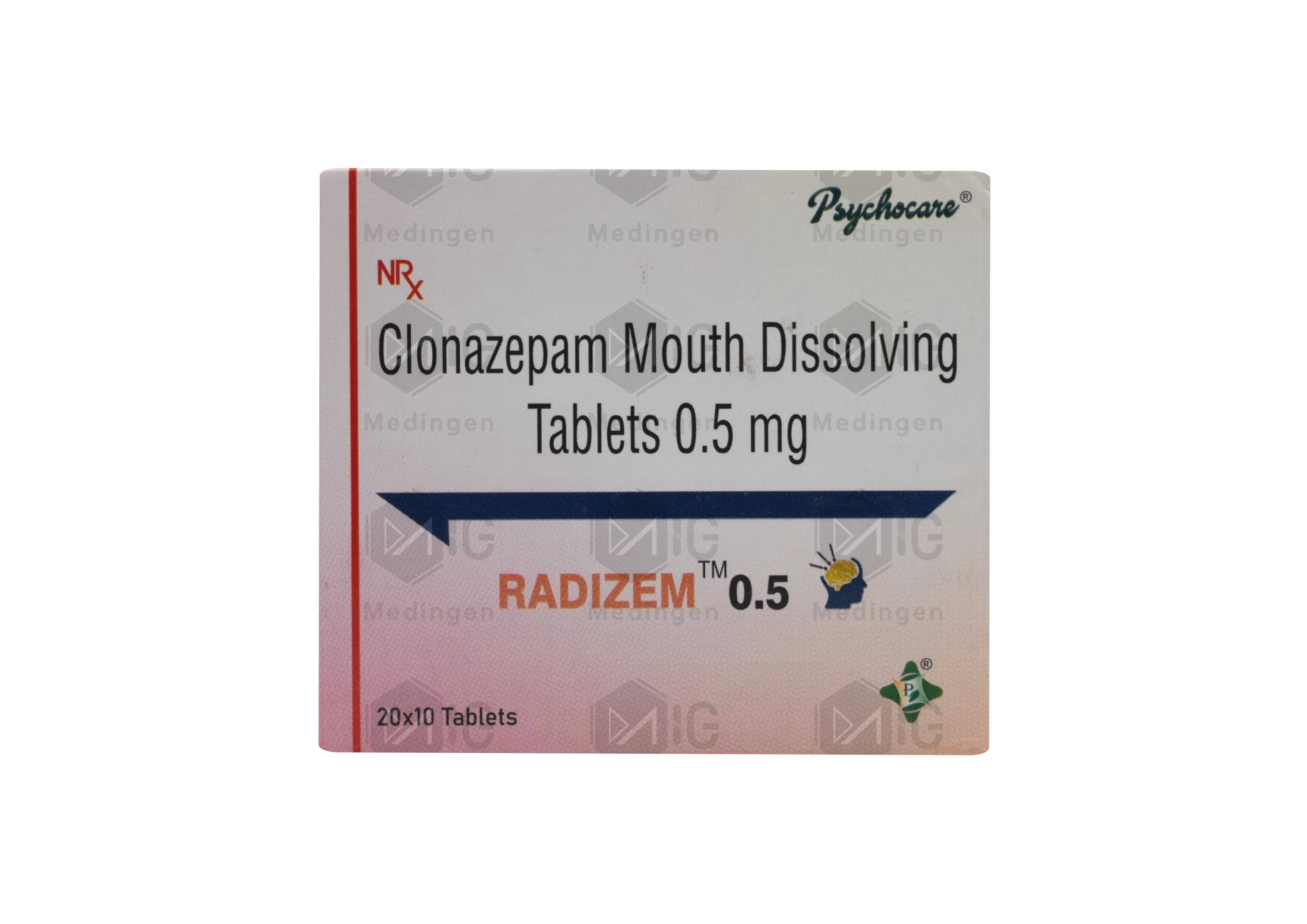RADIZEM 0.5MG